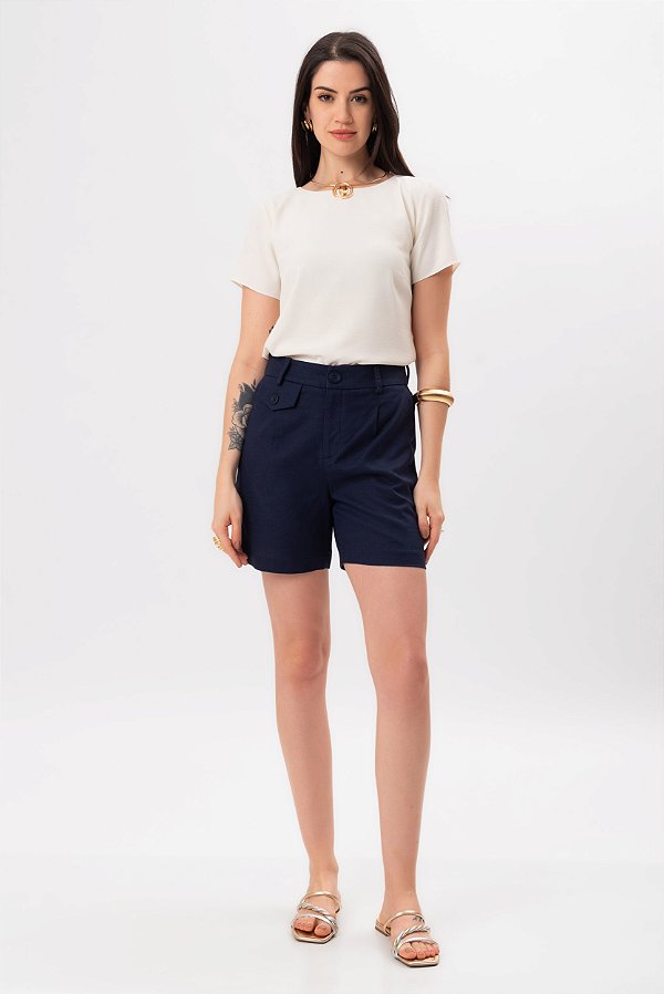 SHORT MARINHO WASHED SUSI