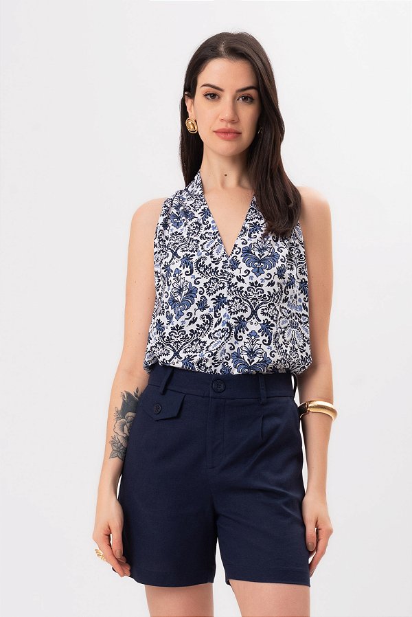 REGATA VISCOSE AZUL MARINHO CASHMERE COLOR