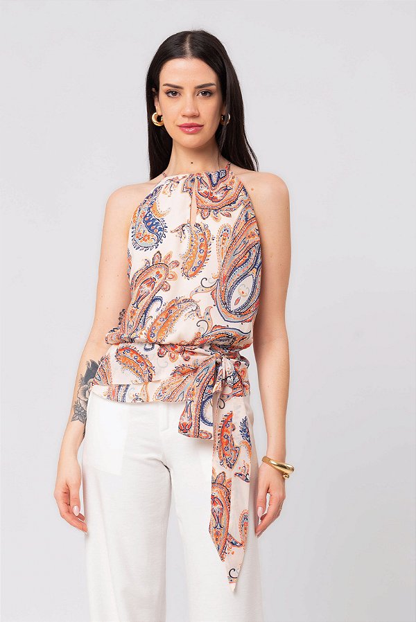 REGATA FLORECER ESTAMPADA CHIFFON