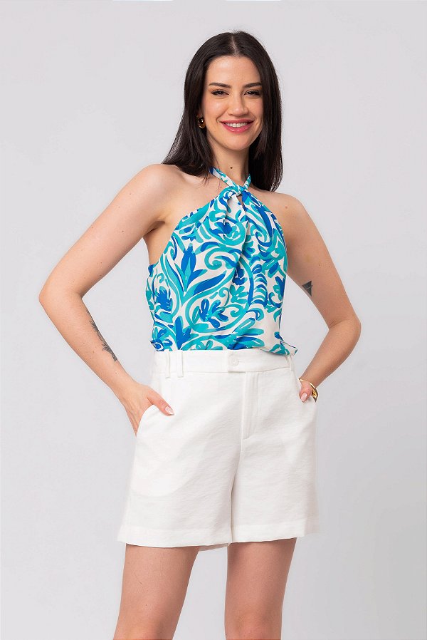 REGATA ESTAMPADA TURQUESA SUMMER