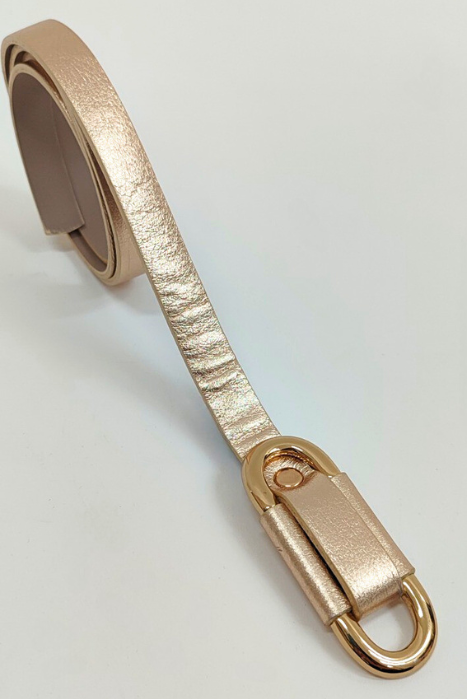 CINTO FINO DOURADO FIVELA DOURADA