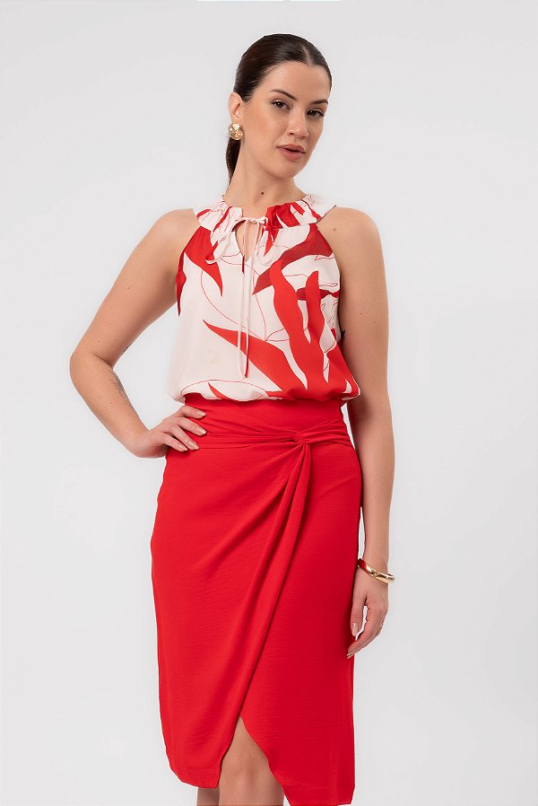 REGATA NINA RED ESTAMPADO