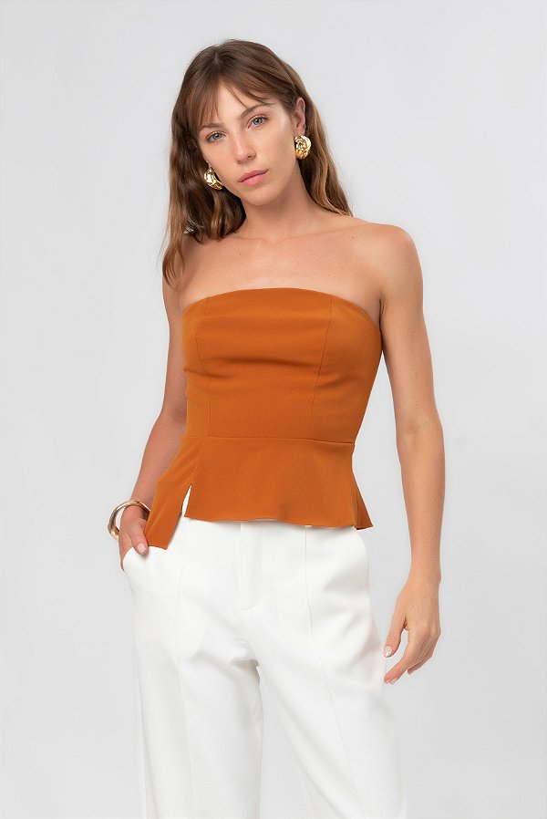 BLUSA SEM MANGA ALICE ÂMBAR