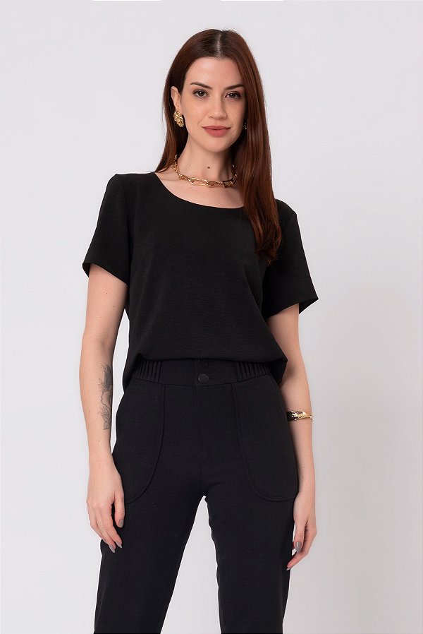 BLUSA MILA PRETO