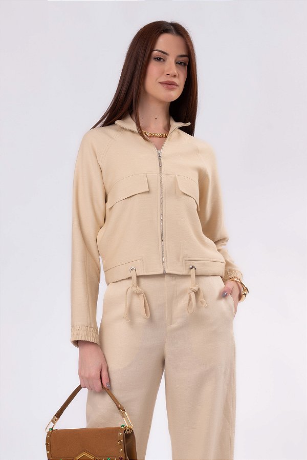 JAQUETA CREAM INFINITY