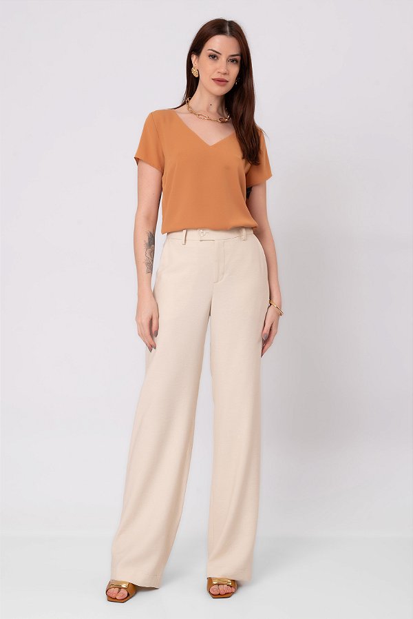 CALÇA ISADORA LIGHT CREAM