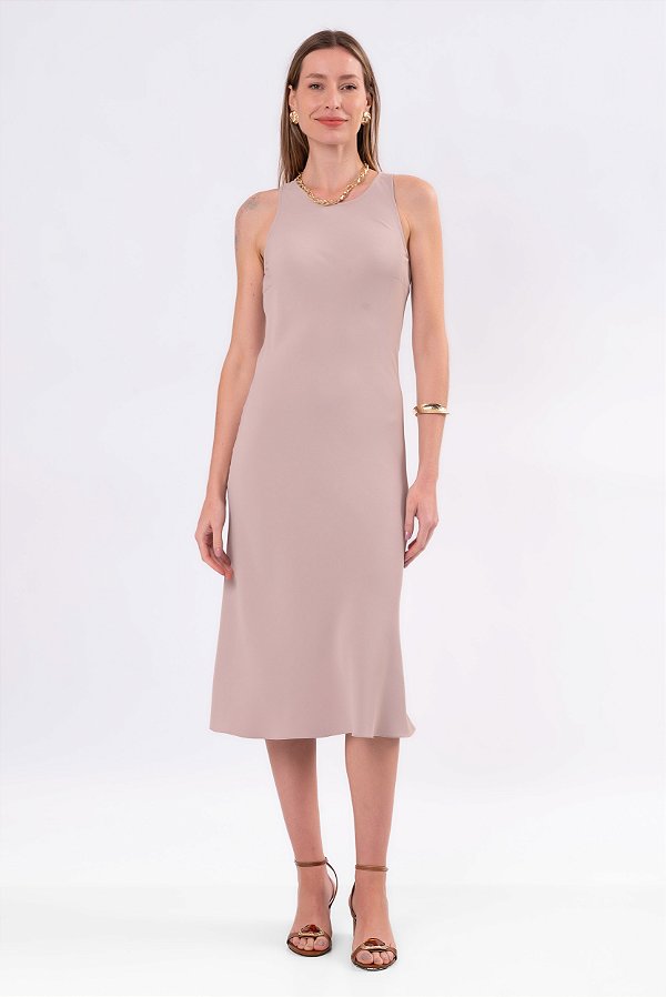VESTIDO LÚCIA BEGE