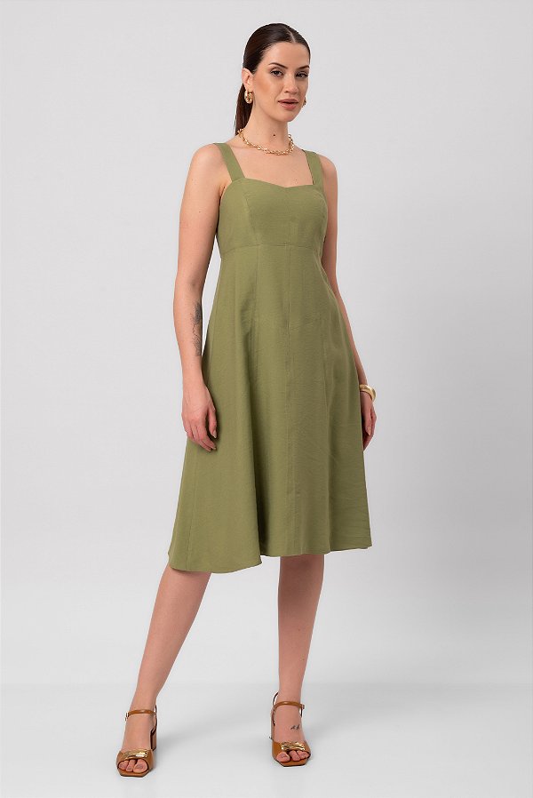 VESTIDO ISADORA OLIVE