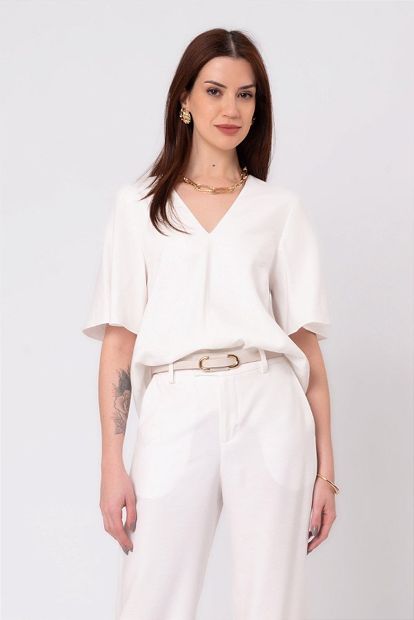 BLUSA ISADORA OFF WHITE