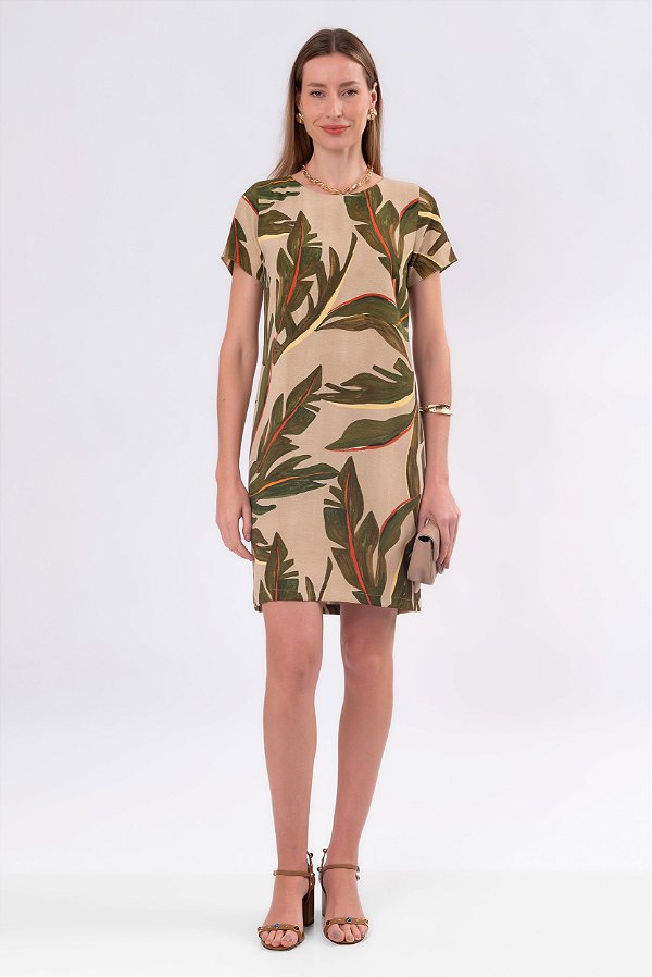 VESTIDO RAÍZES ESTAMPADO