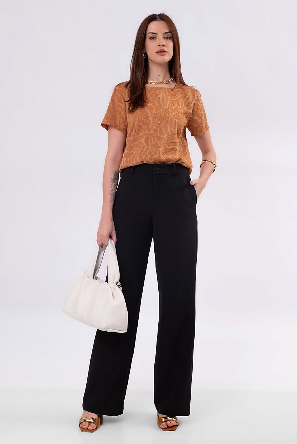 CALÇA ESSENTIAL RETA URBAN PRETO