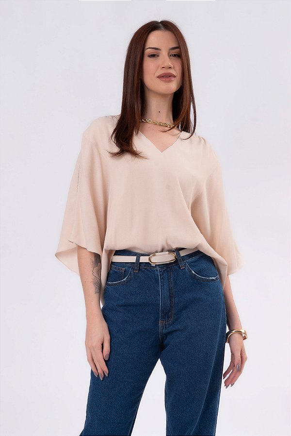 BLUSA NALA CREAM