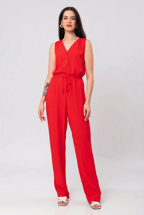 MACACÃO MARTINA VERMELHO