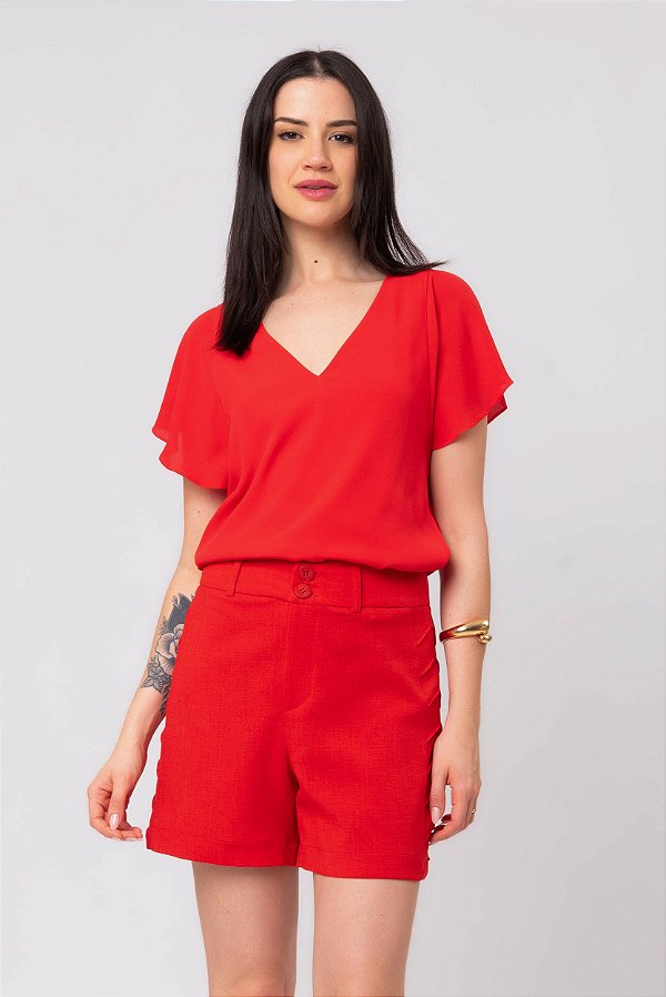 BLUSA MARTINA VERMELHO