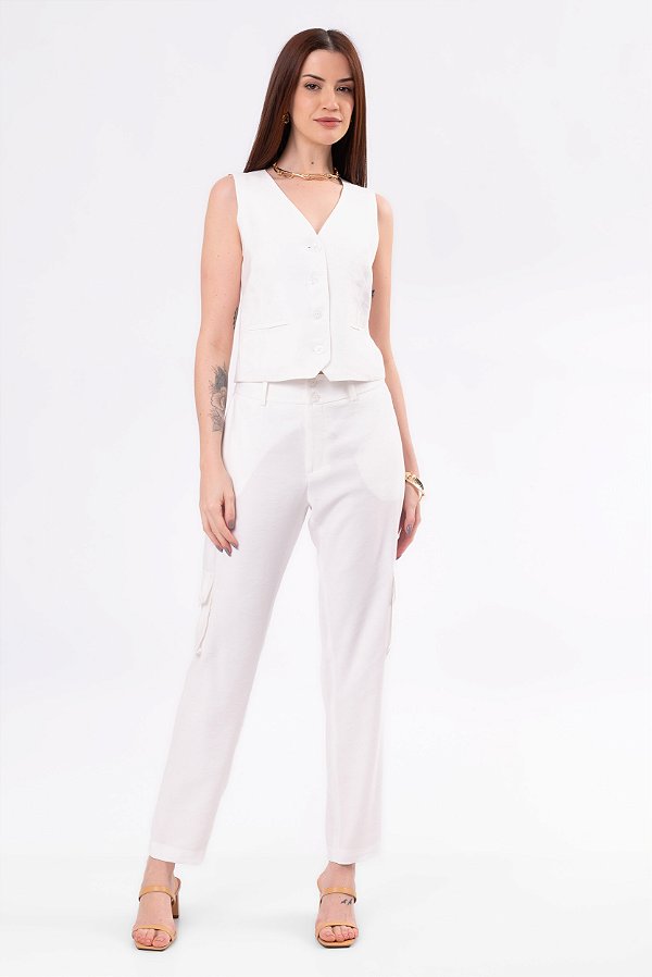 CALÇA LUNA OFF WHITE