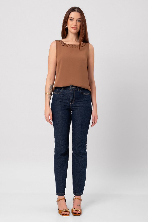 CALÇA RETA TATY JEANS