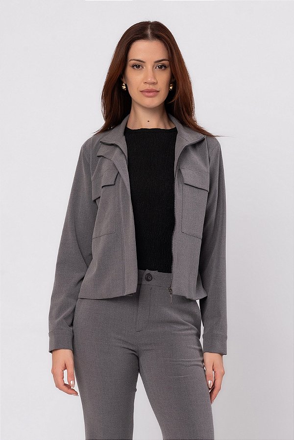 JAQUETA HELOÍSA ROBUST GREY