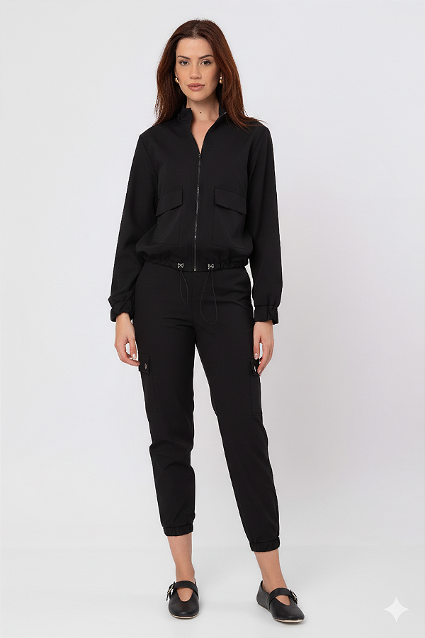 CALÇA TECH MINIMAL PRETO