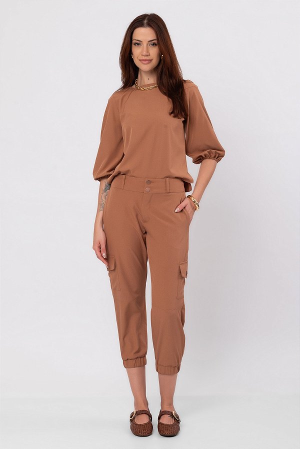 CALÇA LONDRES RUSTIC CARAMELO