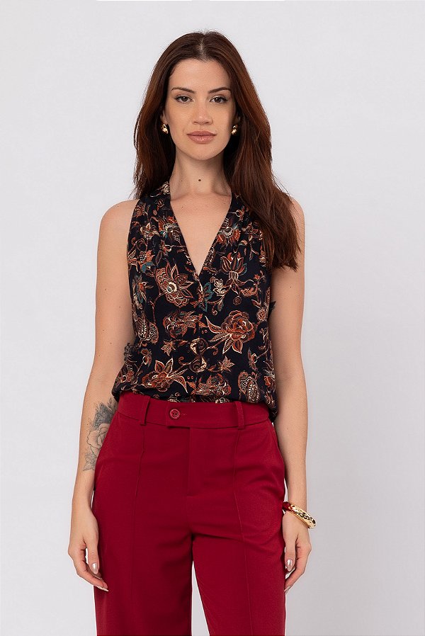 REGATA SEGREDO NOTURNO ESTAMPADA