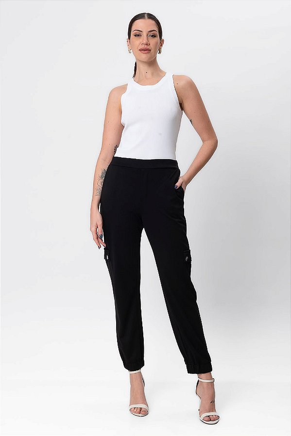 CALÇA JOGGER MARA PRETO