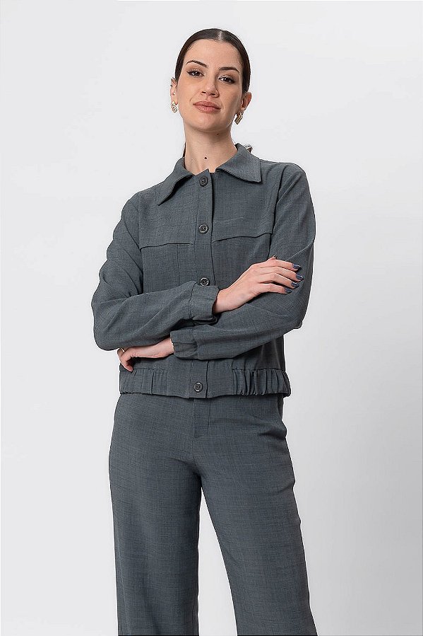 JAQUETA JULIANA ROBUST GREY