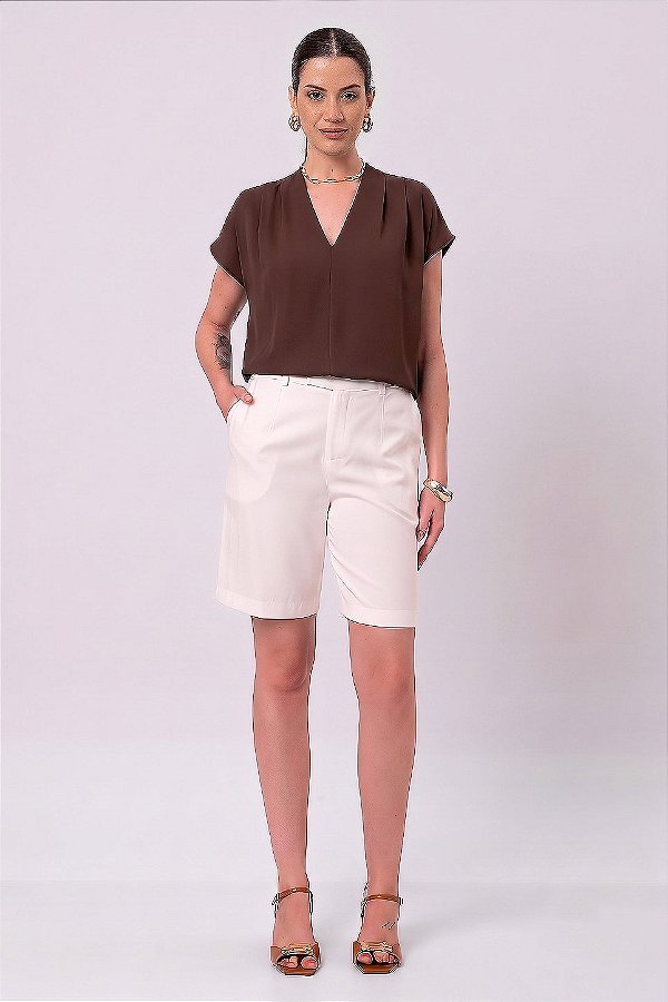 BLUSA MAYA MARROM
