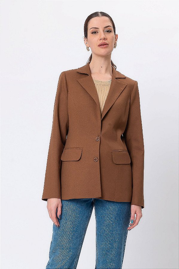 BLAZER CAMILA MARROM
