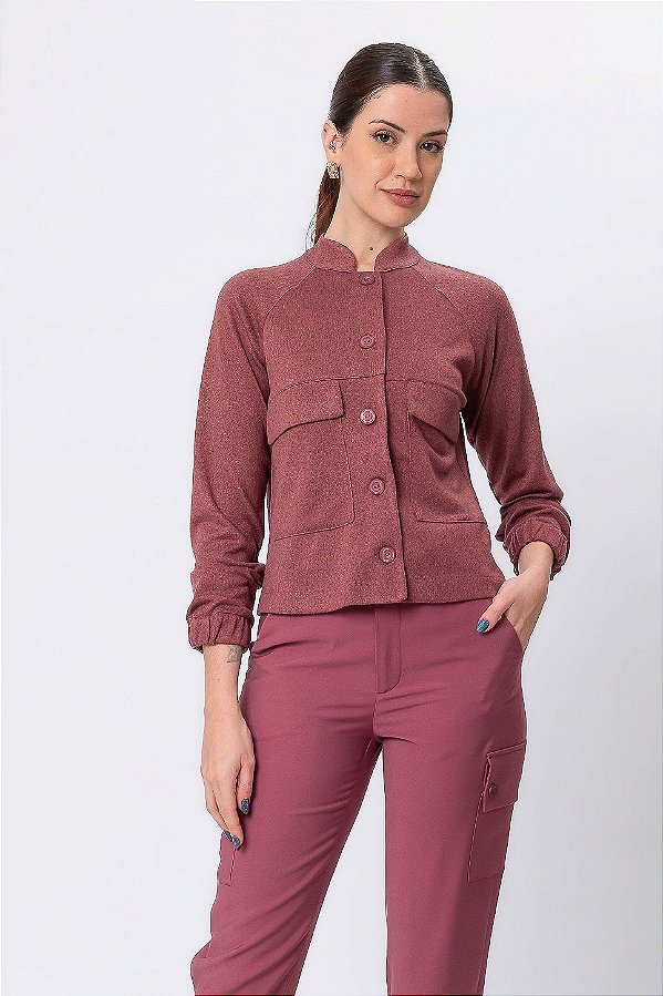 CASACO MALU NOSTALGIC ROSE