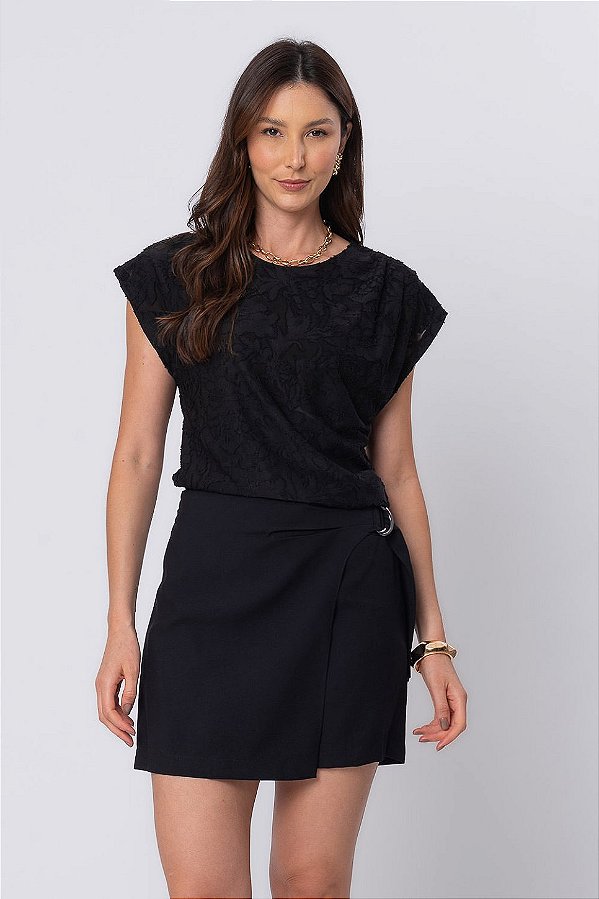 BLUSA MARGOT PRETO