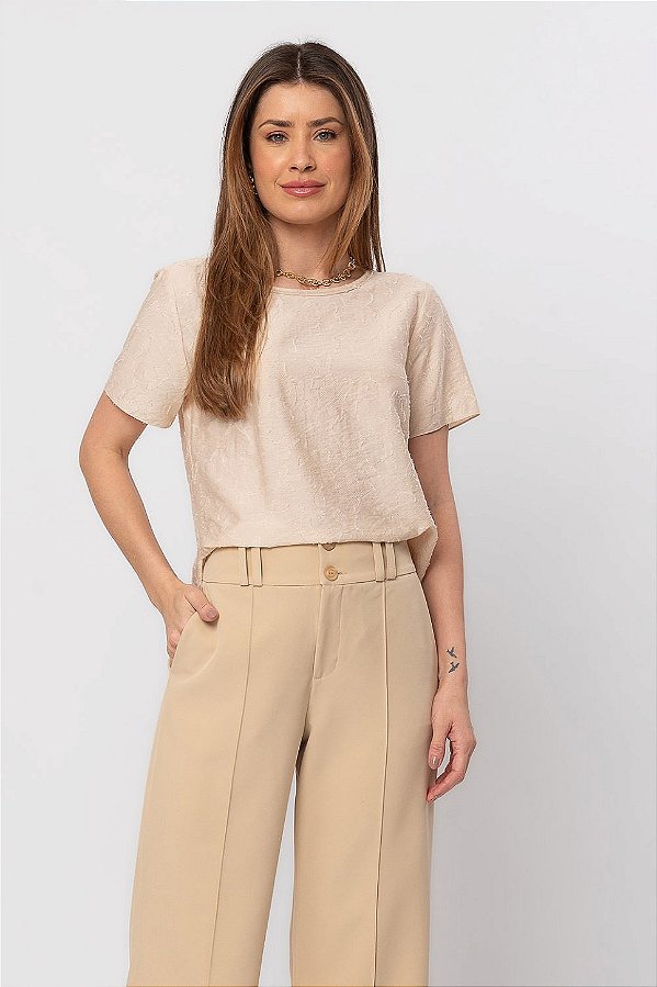 BLUSA LOREN CLASSIC BEIGE