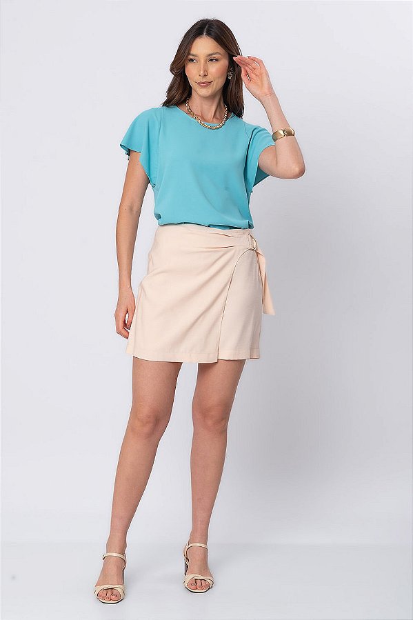 SHORT SAIA MARINA CLASSIC BEIGE