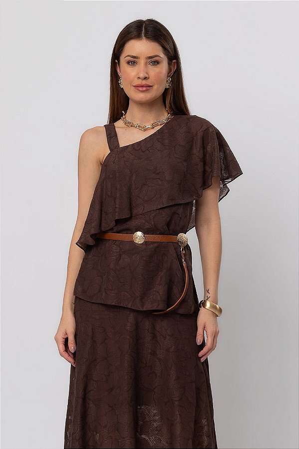 BLUSA MAVIE MARROM