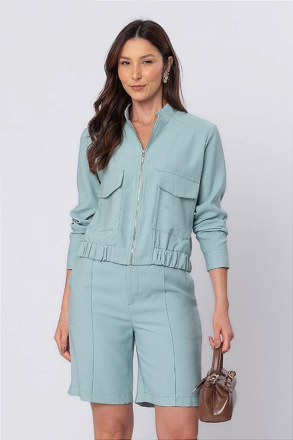 JAQUETA STELLA CALMING GREEN
