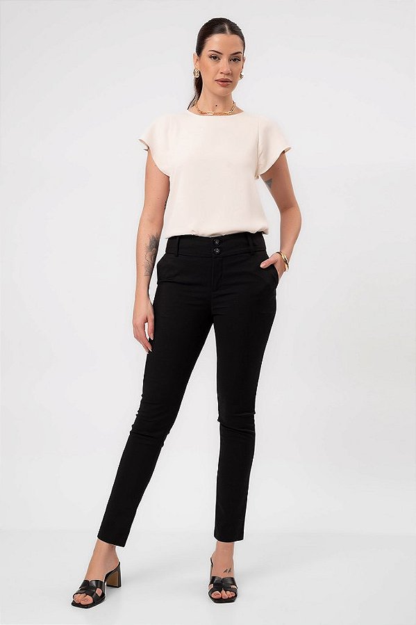 CALÇA SKINNY NEW MARCY PRETO