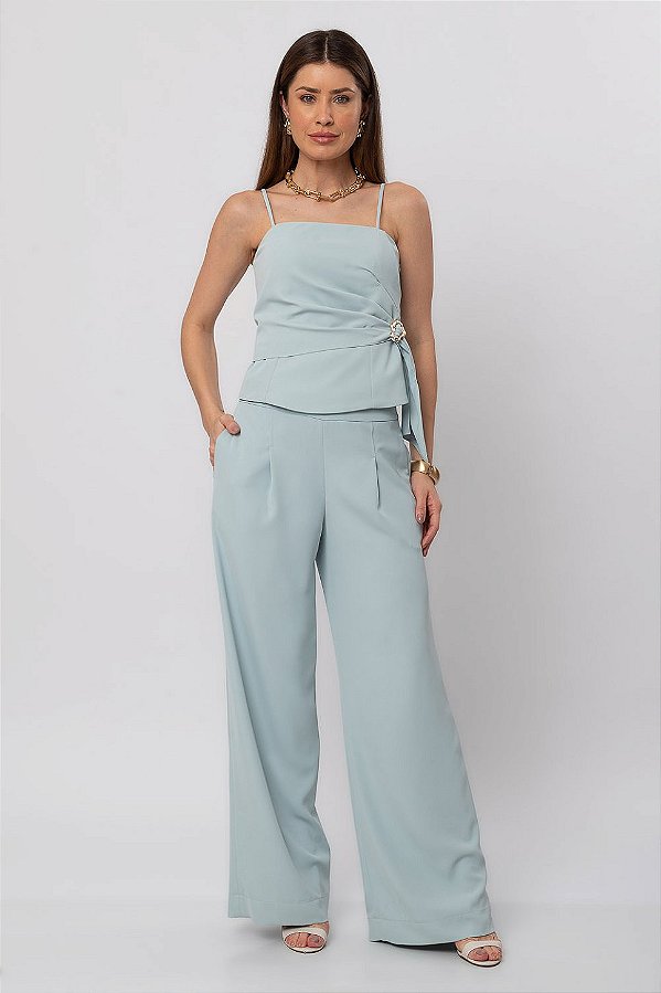 CALÇA PANTALONA NINA CALMING GREEN