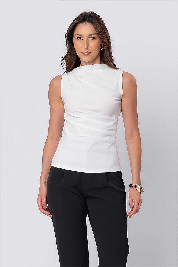 Regata Pregas Claire Off White Feminina
