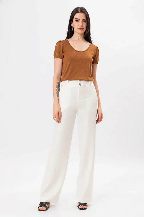 Blusa Manga Curta Miami Feminina