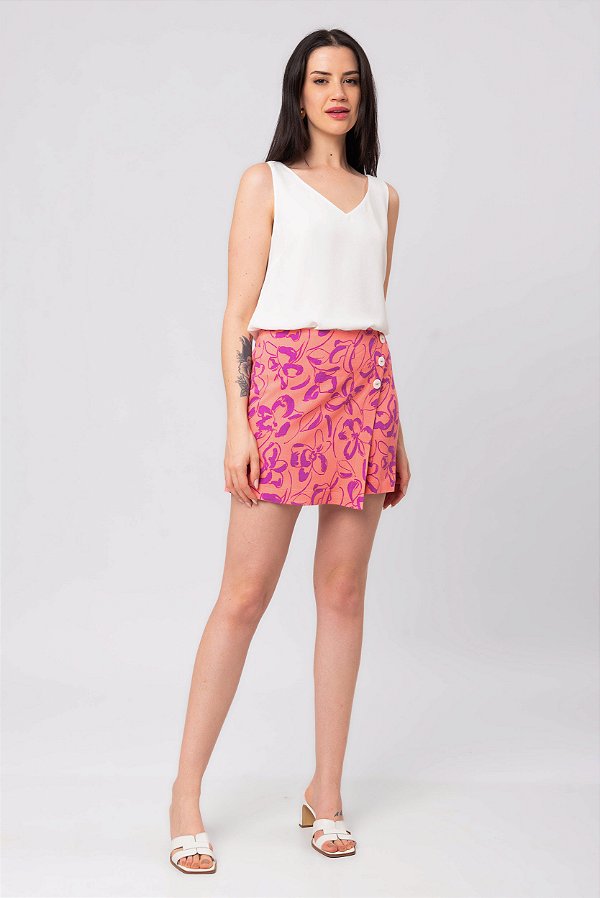 Short Saia Lady Feminino