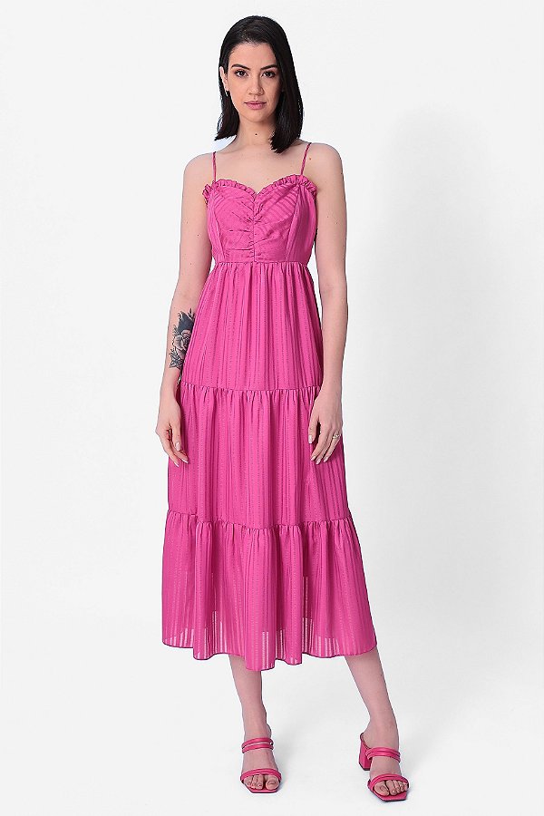 Vestido Midi New Maeda Feminino