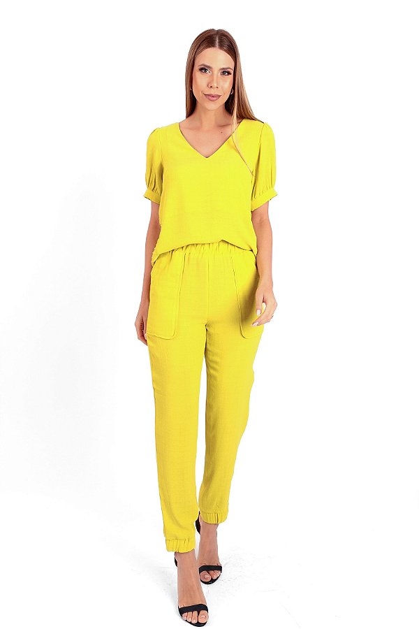 Calça Crepe Madalena Feminina