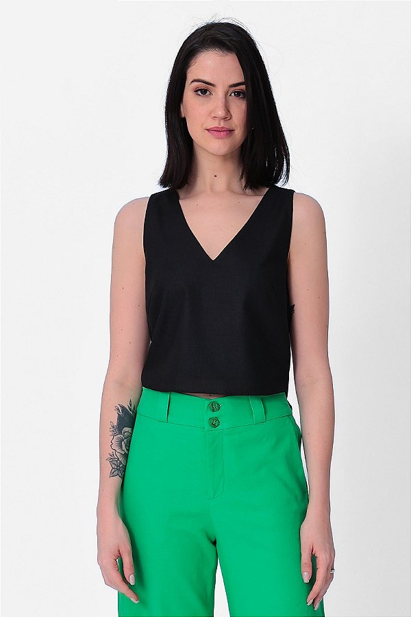 Regata Linho New Paloma Feminina