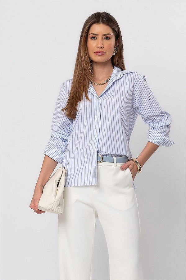 Camisa New Tricoline City Feminina