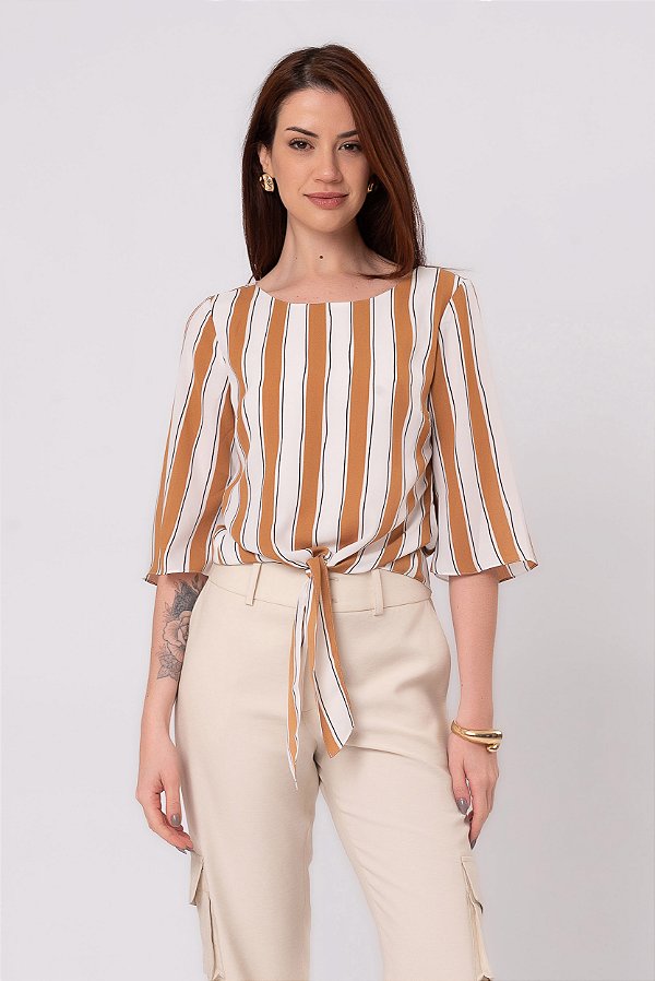BLUSA HONEY STRIPES