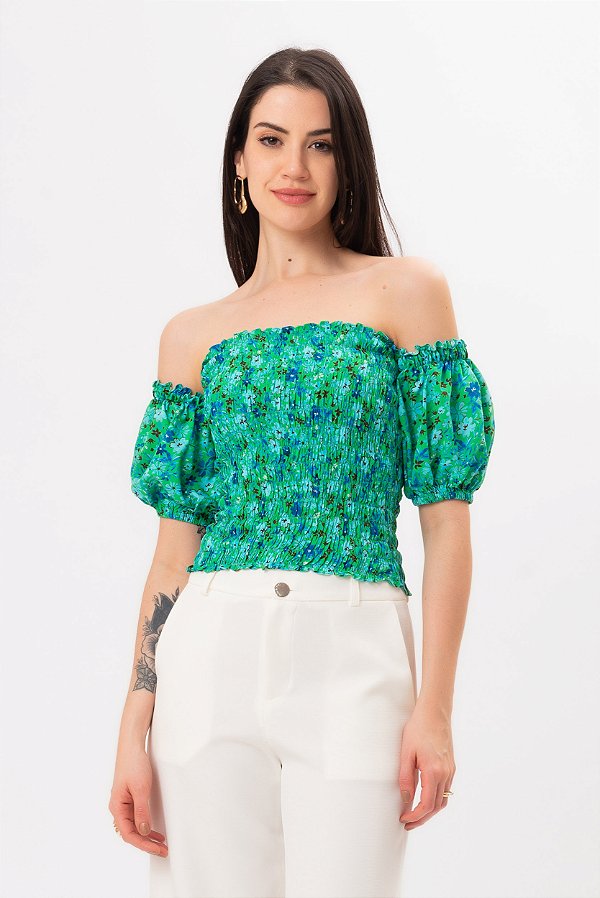 BLUSA LIBERTY VERDE