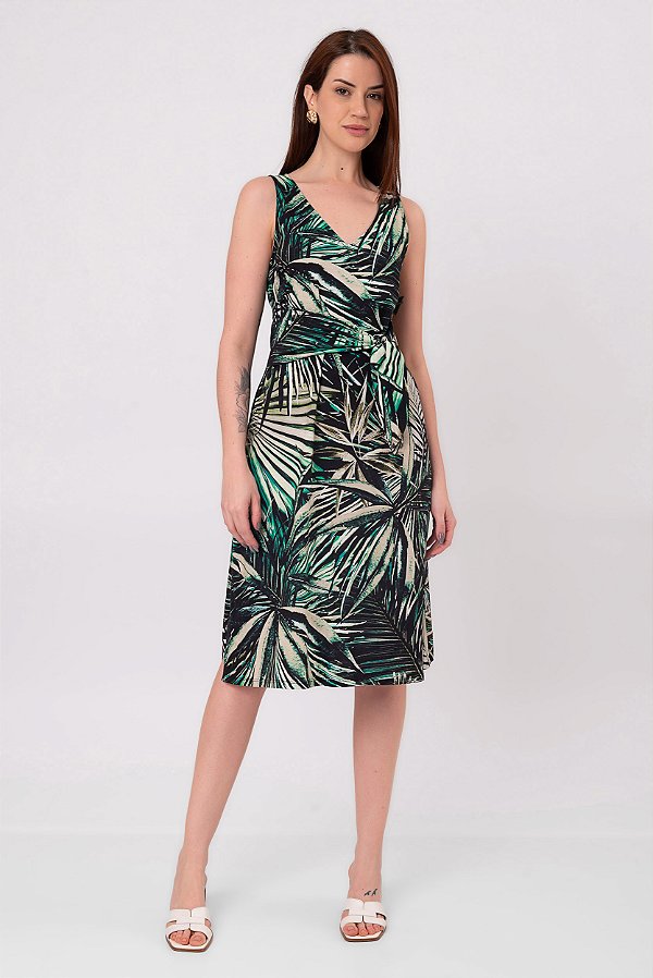 VESTIDO FOLHAGEM ISA