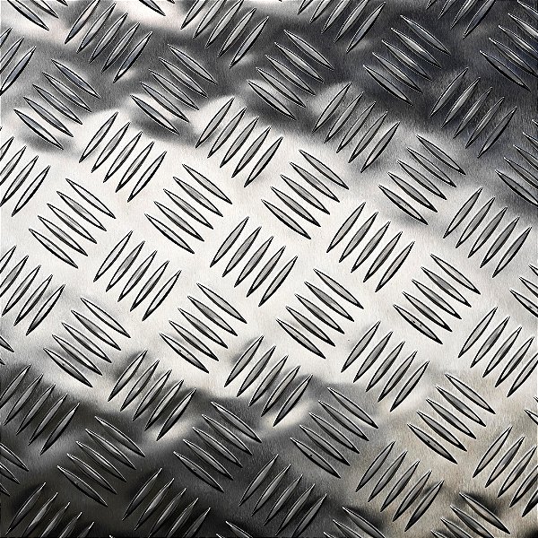 Chapa xadrez 2000 x 1000 x 2,7 - Peso teórico 16,60