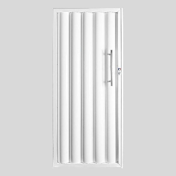 Portão Búzios de Alumínio Fechado com Puxador