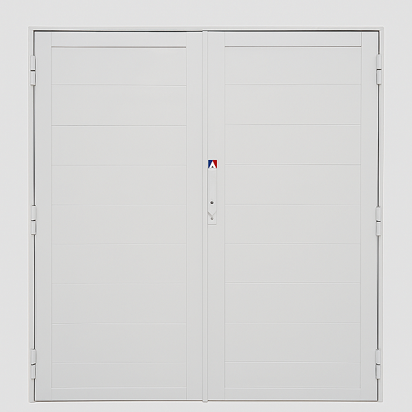 Porta Lambri 2 folhas, Branca - Linha Suprema