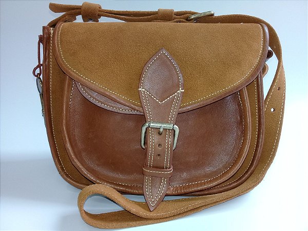 Bolsa  camurca /couro